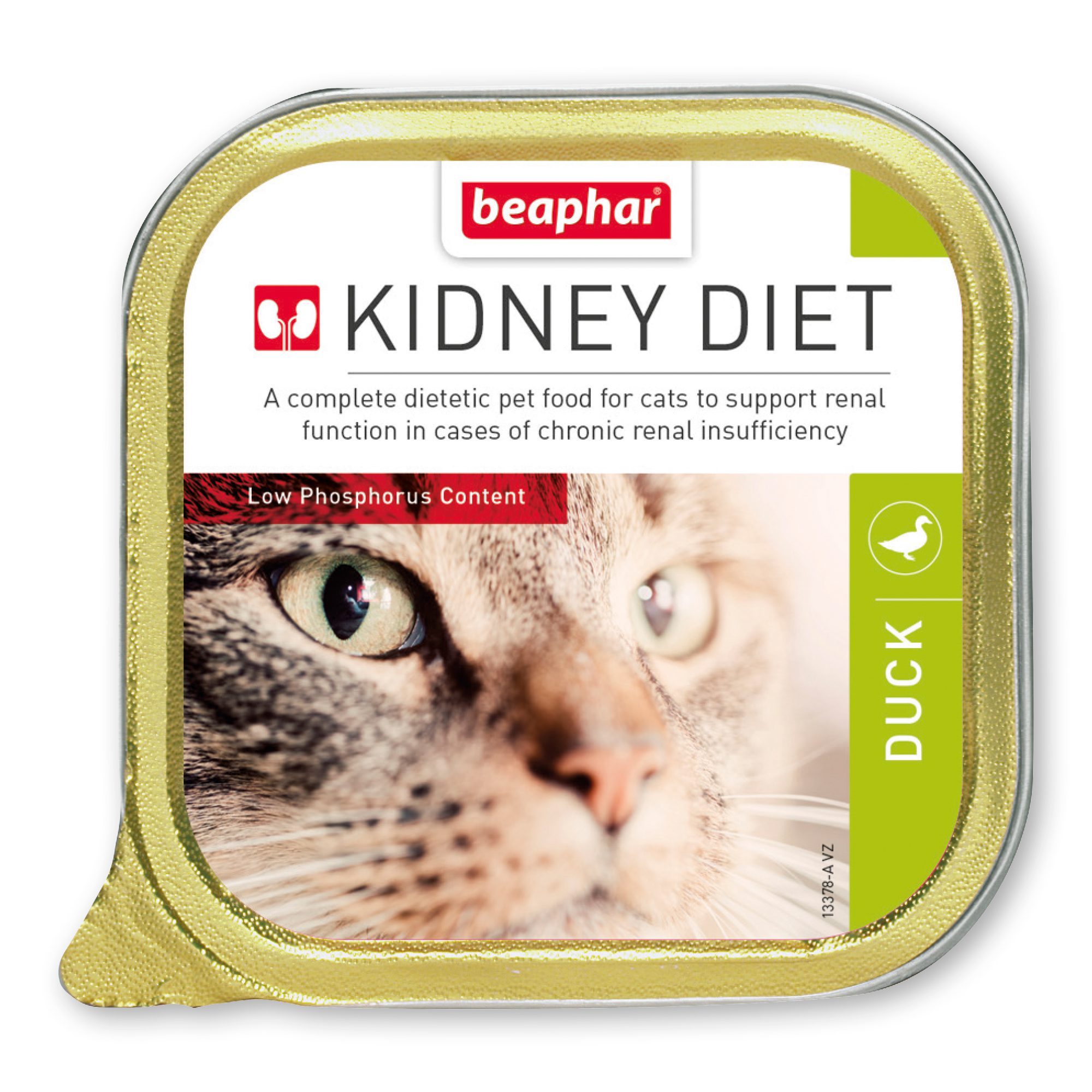 غذای رژیمی گربه بیفار مخصوص مشکلات کلیوی با طعم اردکBeaphar Kidney Diet Food for Cats – Duck