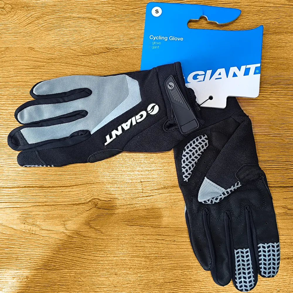 دستکش دوچرخه سواری Giant Cycling Gloves سایز XS مشکی خاکستری
