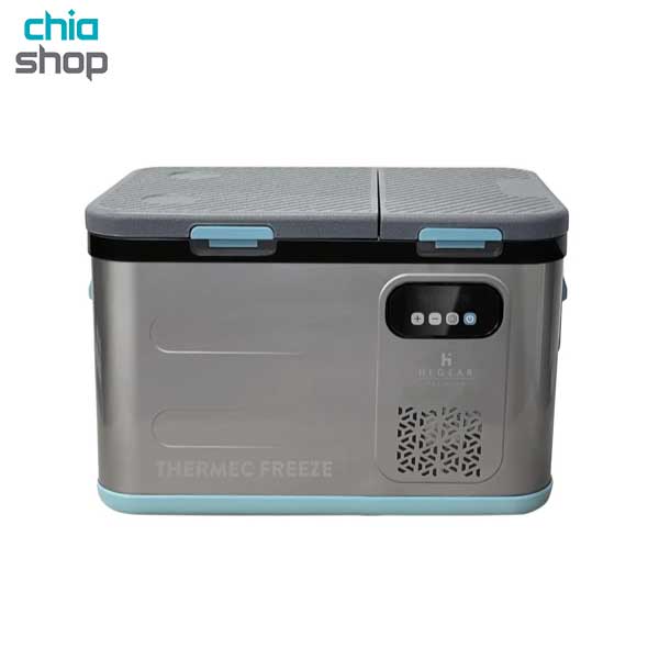 یخچال فریزر کمپرسوردار دو قلو Higear مدل HGRAA10603DGY (39 لیتر)