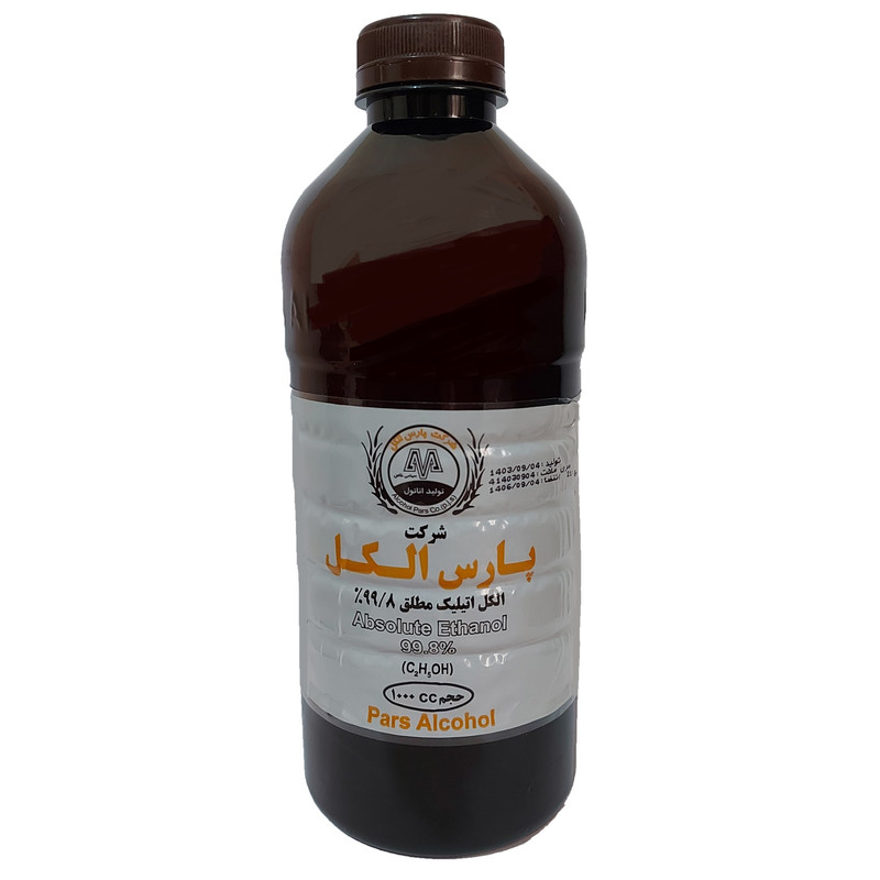 الکل صنعتی پارس مدل 99.8 حجم 1000 میلی لیتر