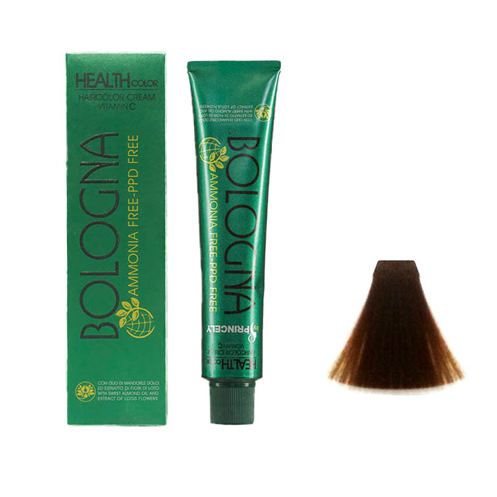 رنگ مو بلونیا سری brown شماره ۶.۷ حجم ۱۰۰ میلی لیتر رنگ قهوه ایی تیره