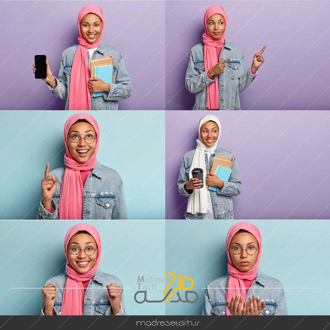 عکس دانش آموز دختر