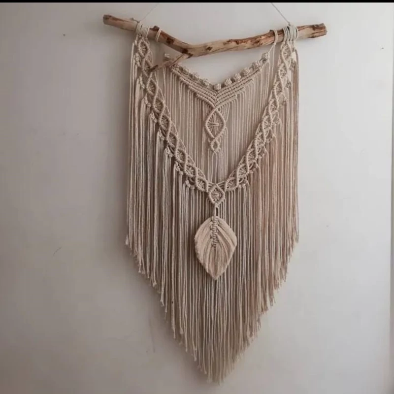 دیوارکوب دکوراتیو مکرومه مدل غزاله