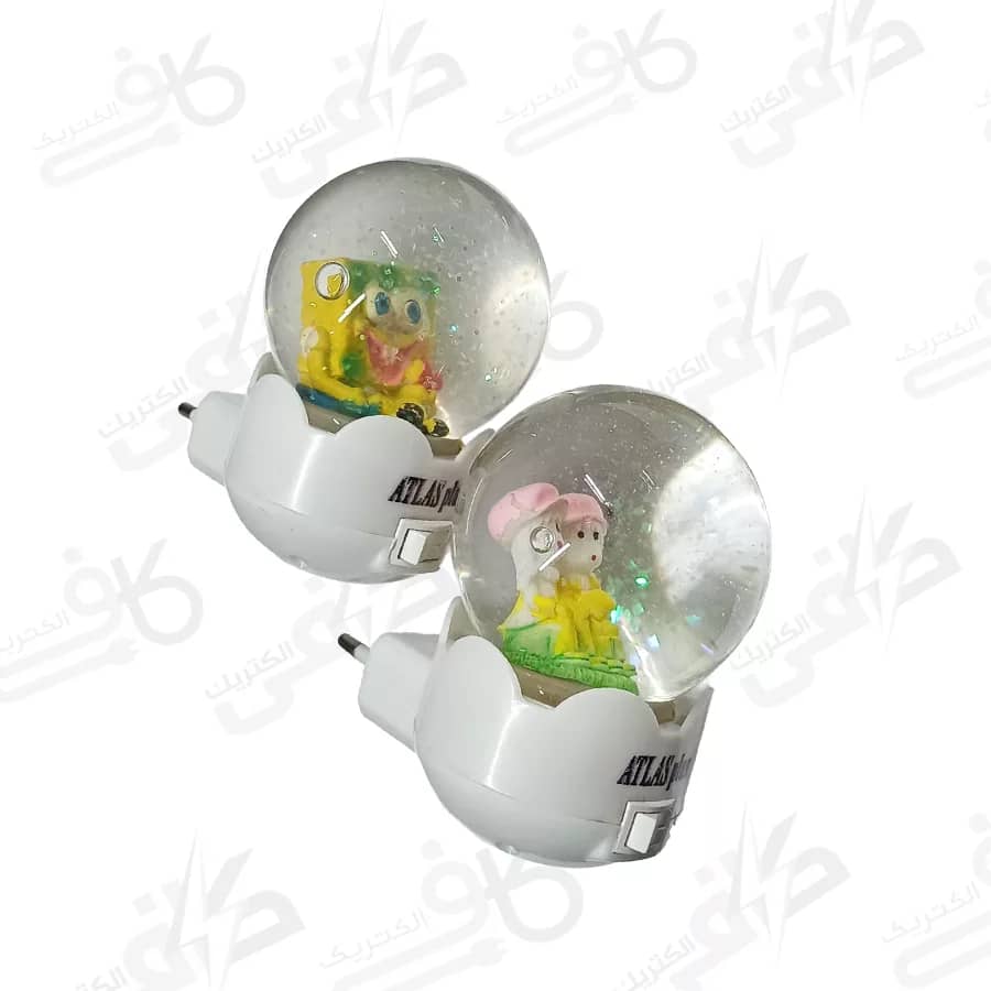 چراغ خواب گوی دو شاخه دار