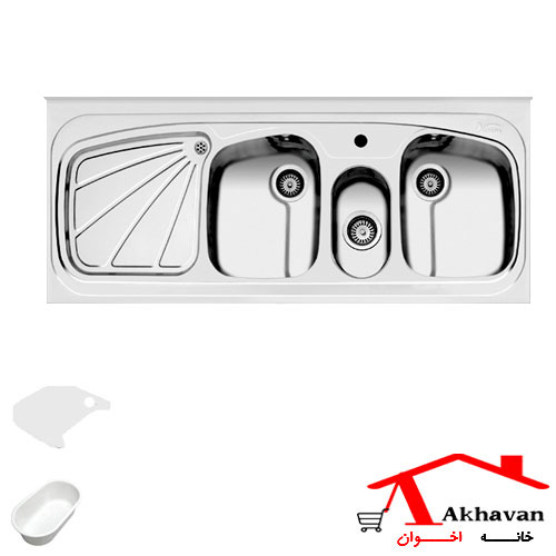 سینک ظرفشویی روکار کد 57 اخوان