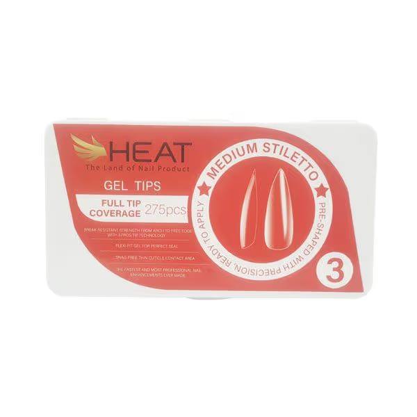 تیپ ژل (ژلیکس) هیت 275 عددی شماره 3- فرم نوک تیز