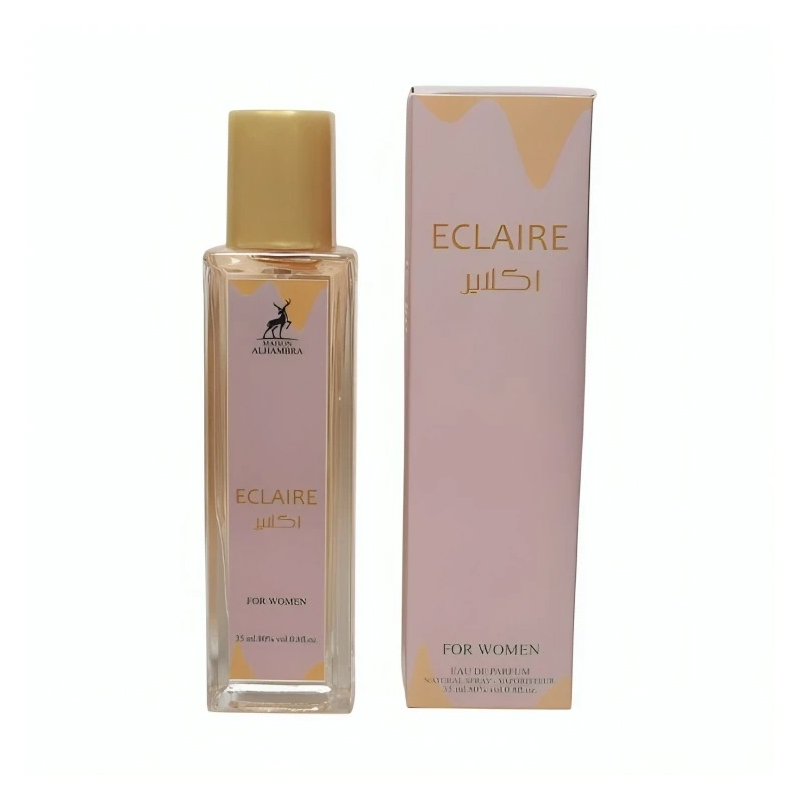 ادوپرفیوم جیبی زنانه الحمبرا مدل اکلایر (Eclaire)  حجم 35 میلی‌لیتر