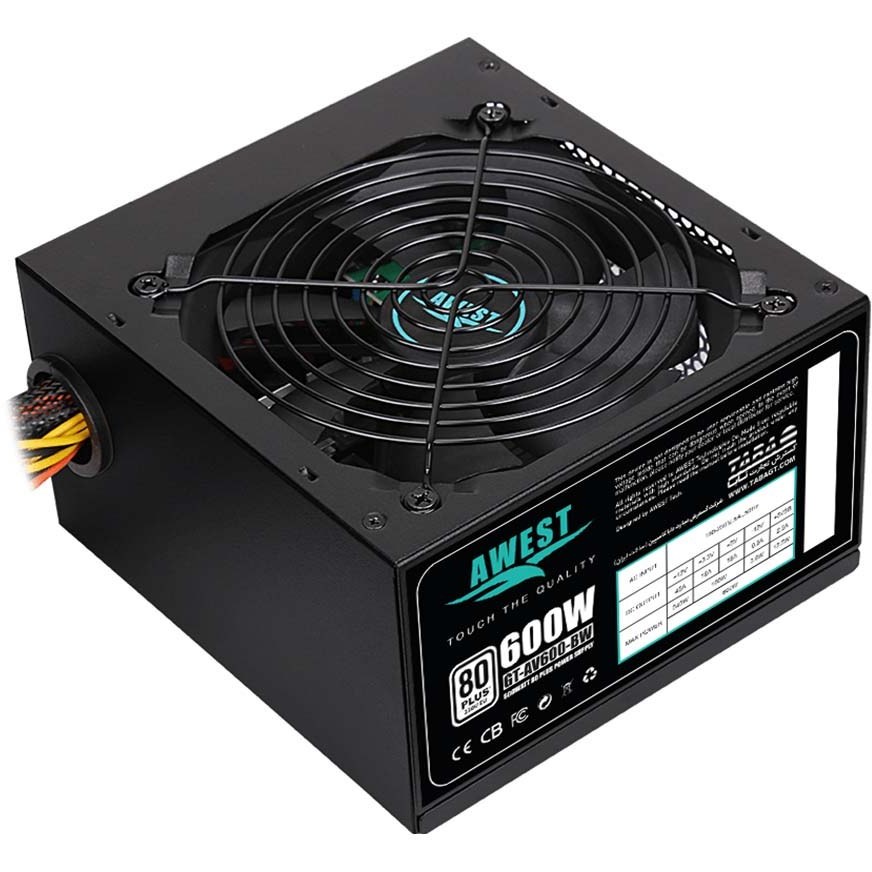 منبع تغذیه اوست مدل AV600-BW
