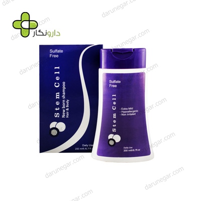 شامپو سر و بدن نوزاد استم سل پسرانه
