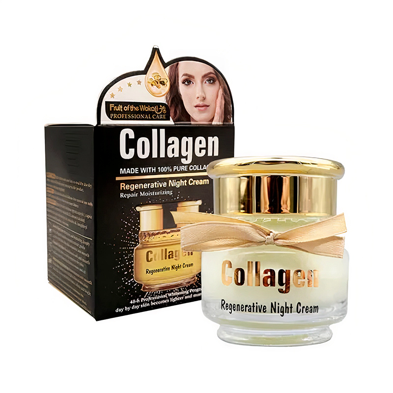 کرم کلاژن ساز و لیفتینگ صورت  شب وکالی Collagen Wokali