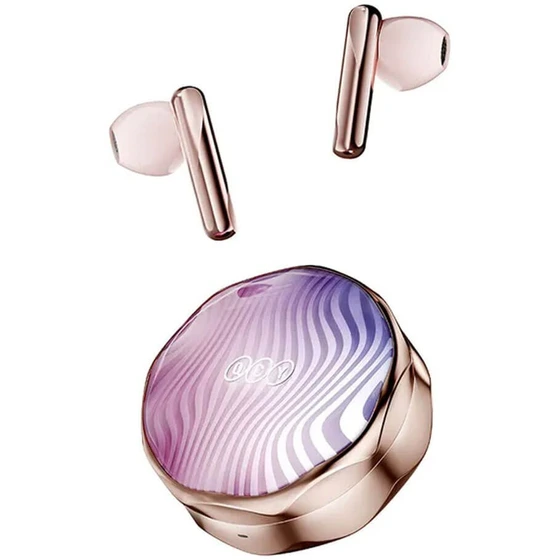 هدفون بی سیم شیائومی مدل QCY-FairyBuds T21 {مشکی}