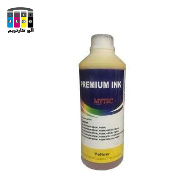 جوهر 1 لیتری مایتک کانن رنگ زرد Yellow MYTEC liter ink CANON