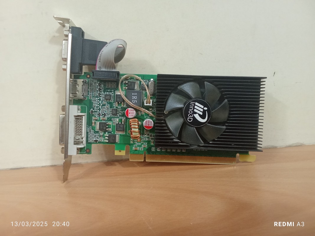 کارت گرافیک یک گیگ INNO 3D مدل 210 NVIDIA GFORCE-استوک