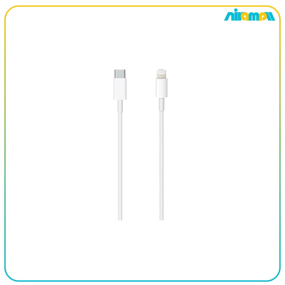 کابل اپل مدل USB-C TO LIGHTNING به طول 1 متر