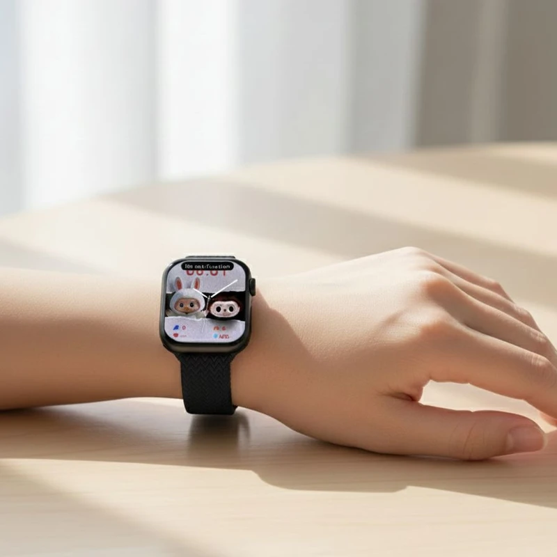 ساعت هوشمند کیکویر مدل KEQIWEAR KW92 Mini به همراه سه بند - مشکی