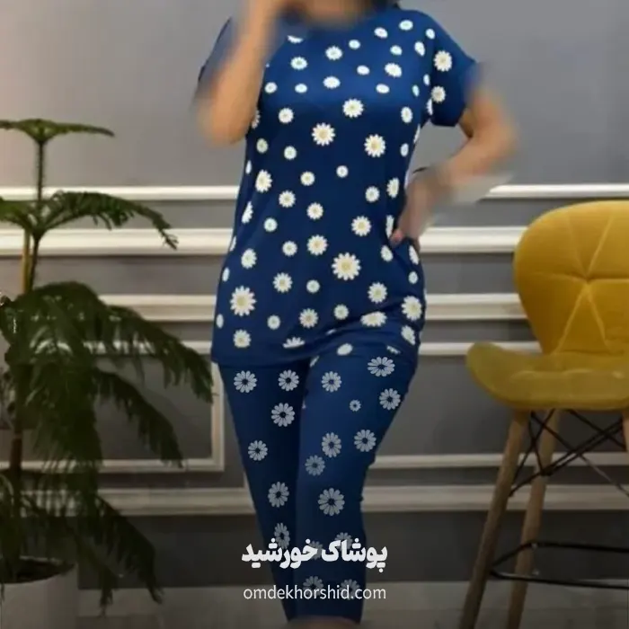 ست تیشرت شلوارک بابونه