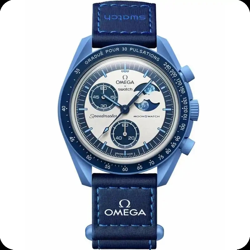 ساعت امگا سواچ مدل OMEGA Swatch BLUE MOON