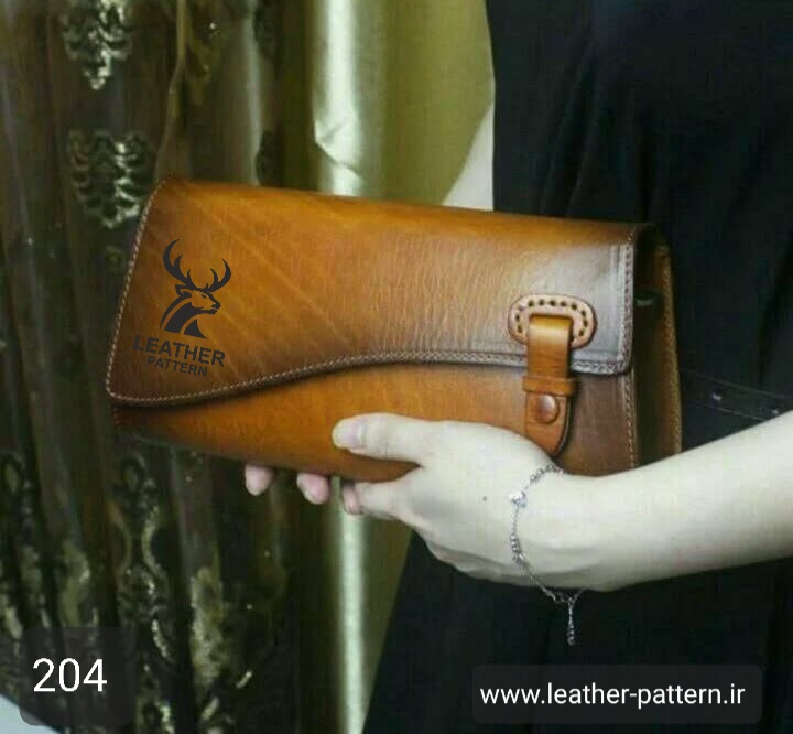 الگو کیف دستی زنانه چرم کد T-204