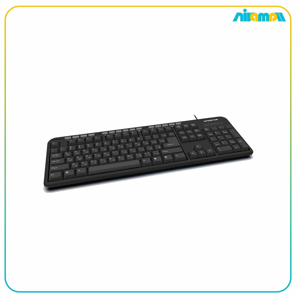 کیبورد با سیم کینگ استار مدل KB66