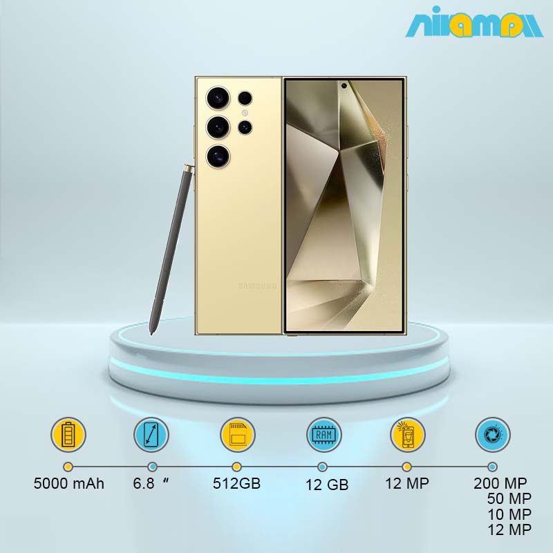 گوشی موبایل سامسونگ مدل Galaxy S24 Ultra دو سیم کارت ظرفیت 512 گیگابایت و رم 12 گیگابایت