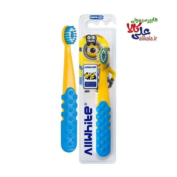 مسواک نرم کودک آل وایت 0 تا 5 سال کد 615