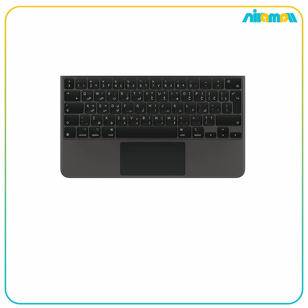 کیبورد هوشمند مجیک مناسب برای ipad pro 12.9 inch (نسل پنجم) عربی