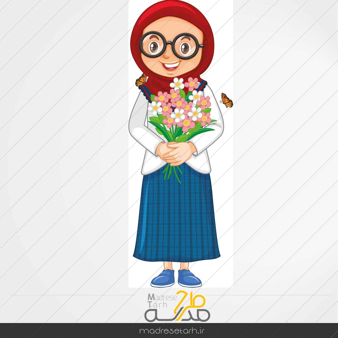 وکتور لایه باز حجاب و عفاف
