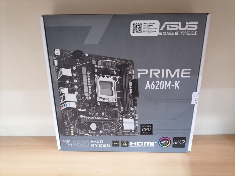مادربرد Asus Prime A620M-K با دو سال گارانتی - استوک