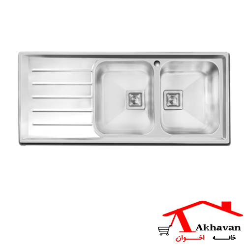 سینک ظرفشویی توکار کد 506S اخوان