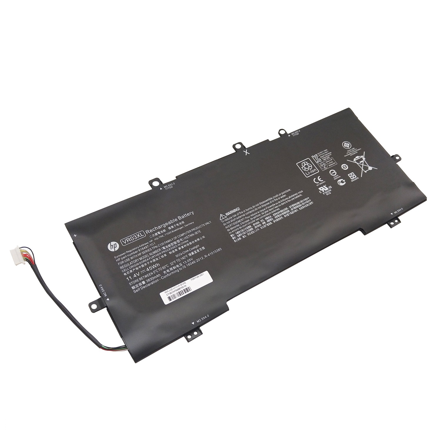 باتری اورجینال لپ تاپ اچ پی HP Envy 13 VR03XL
