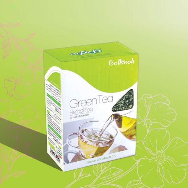 دمنوش چای سبز ( گرانول ۸۰ گرمی ) گل کوه