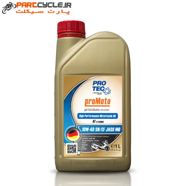 روغن موتور سیکلت پروتک 10W-40 SN MB