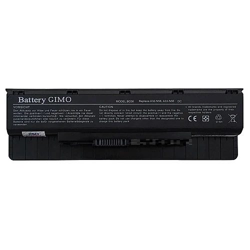 باتری لپ تاپ ایسوس Battery Asus باتری لپ تاپ ASUS N56 / N56J / N56JN / N56JR / N56JK / N56V / N56VV / N56VM