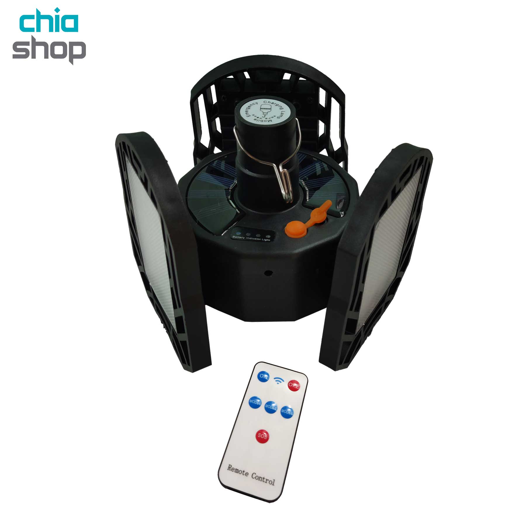 چراغ چادر شارژی خورشیدی کنترل دار مدل XF-701