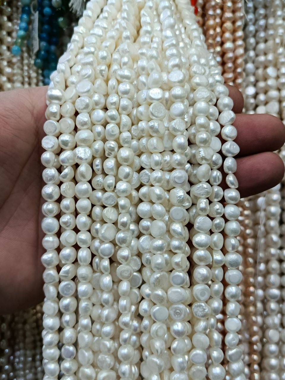 مروارید پرورشی لپه ای براق