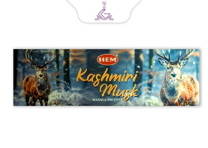 عود شاخه ای دست ساز مشک کشمیری KASHMIRI MUSK -برند هم HEM
