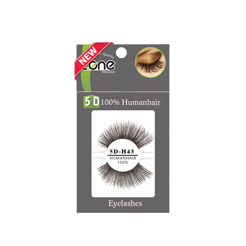 مژه جفتی Z-409) HUMAN HAIR 5D) کد H43
