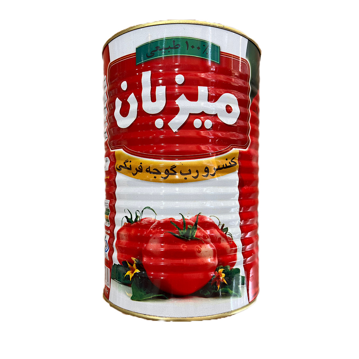 کنسرو رب گوجه فرنگی ۴ کیلوئی میزبان