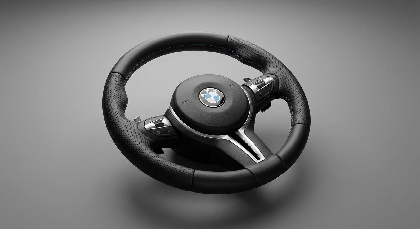 غربیلک فرمان بی ام و M Power/BMW M Power Steering Wheel
