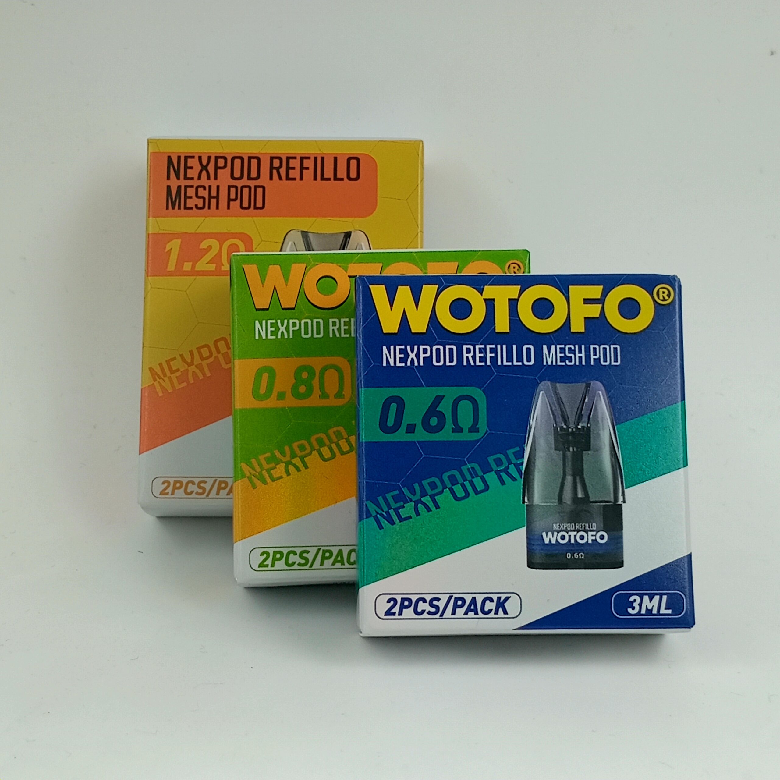 کارتریج وتوفو نکسپاد رفیلو مش پاد | WOTOFO NEXPOD REFILLO KIT MESH POD CARTRIDGE