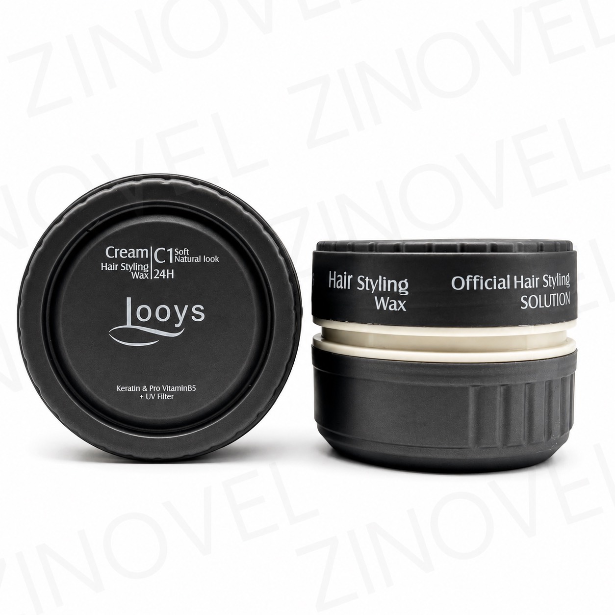 کرم واکس مو حالت دهنده نرمال لویز سفید Looys مدل Soft Natural Look C1