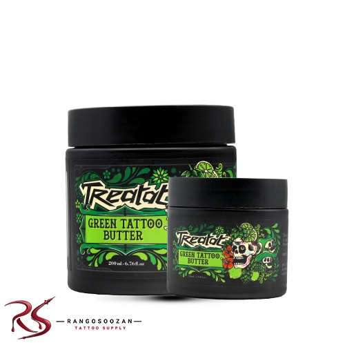 کرم حین کار تتو مدل Treatat Green Butter