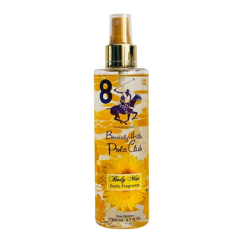 بادی میست زنانه بورلی هیلز پولو کلاب مدل EXOTIC FROGRANCE حجم 200 میلیلیتر