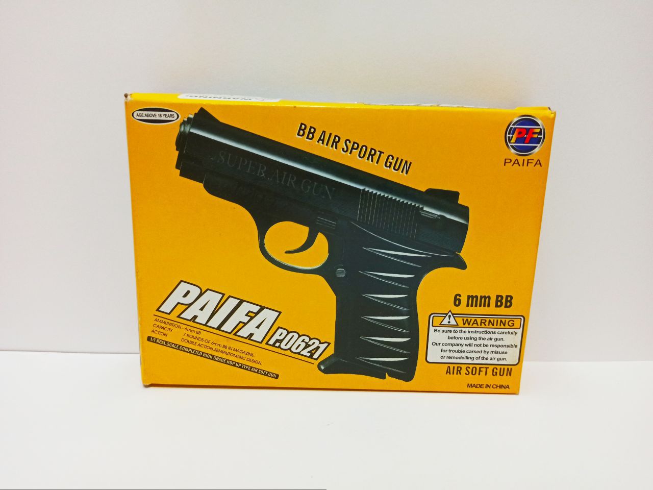 تفنگ اسباب بازی کلت مدل  PAIFA P.0621