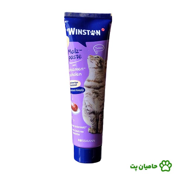 خمیر مالت گربه وینستون وزن ۱۰۰ گرم
