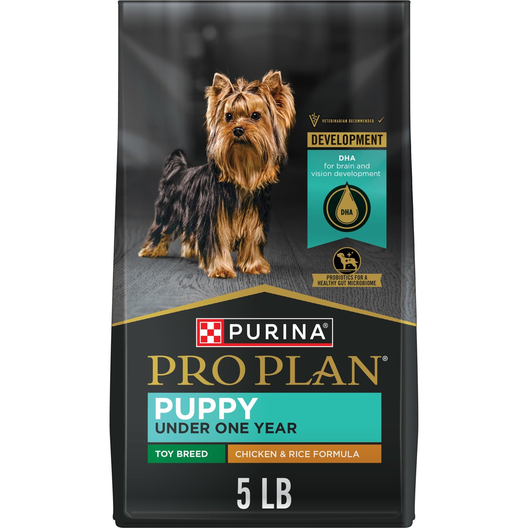 غذای خشک پورینا پرو پلن توله سگ نژاد خیلی کوچک مرغ و برنج ۲.۲۷ کیلوگرم | Purina Pro Plan Puppy Toy Chicken & Rice 5lb
