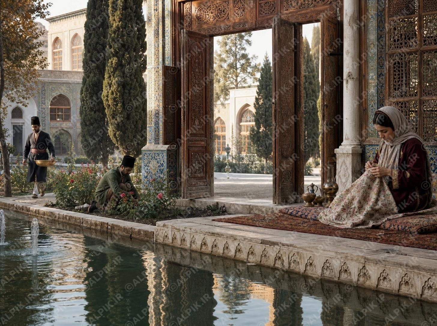 درگاه عمارت تاریخی