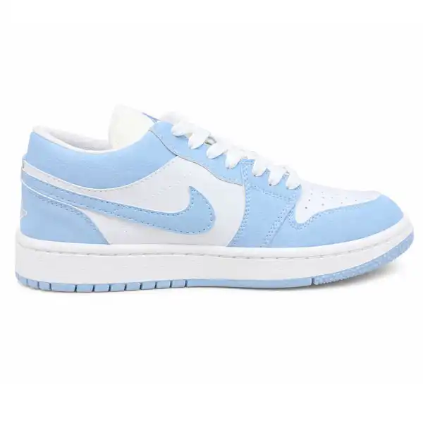 کفش و کتانی زنانه Nike Air jordan 1 - سفید آبی