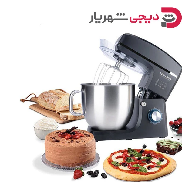 همزن صنعتی 10L .2000W نیولند NL-2780BL