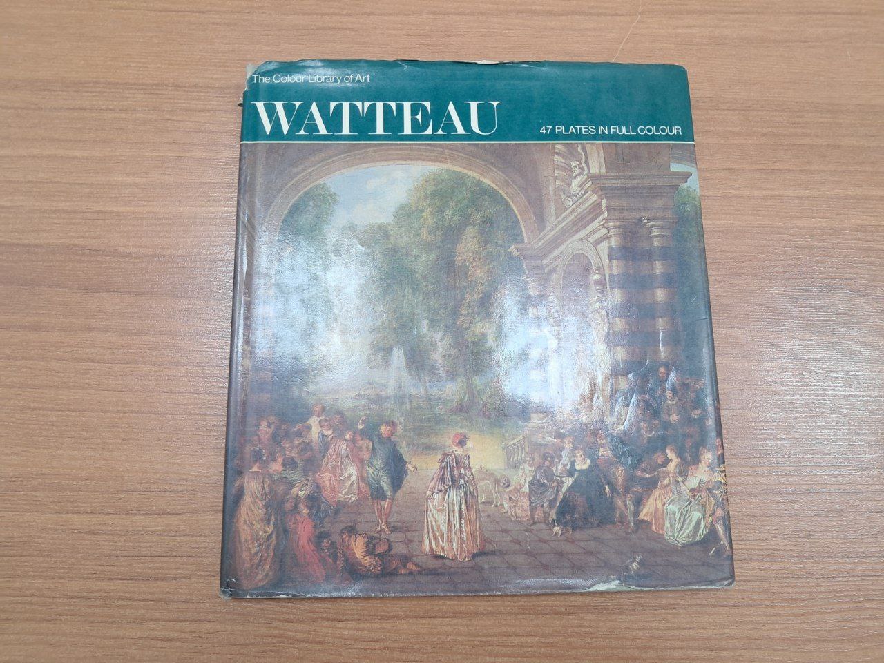 کتاب the Colour Library Of Art Watteau 47 Plates In Full Colour (دست دوم)